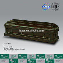 Afr. Mahogany Casket